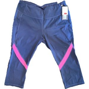 Calia Studio Mid Rise Crop Pants, Size Large, NWT